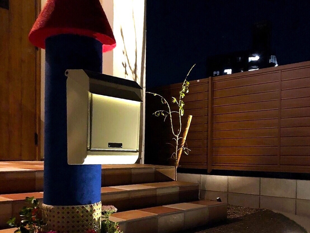 名古屋市名東区T様邸にムーミンモチーフの可愛い新築外構工事が完成いたしました。|パートナーホーム