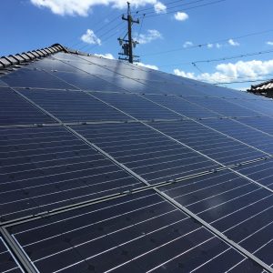 一宮市　Ｋ様邸　太陽光発電工事　完了愛知県一宮市　太陽光発電設置　住宅　パートナーホーム　施工実績　|パートナーホーム