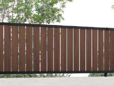 フェンスAB　縦ルーバー|パートナーホーム