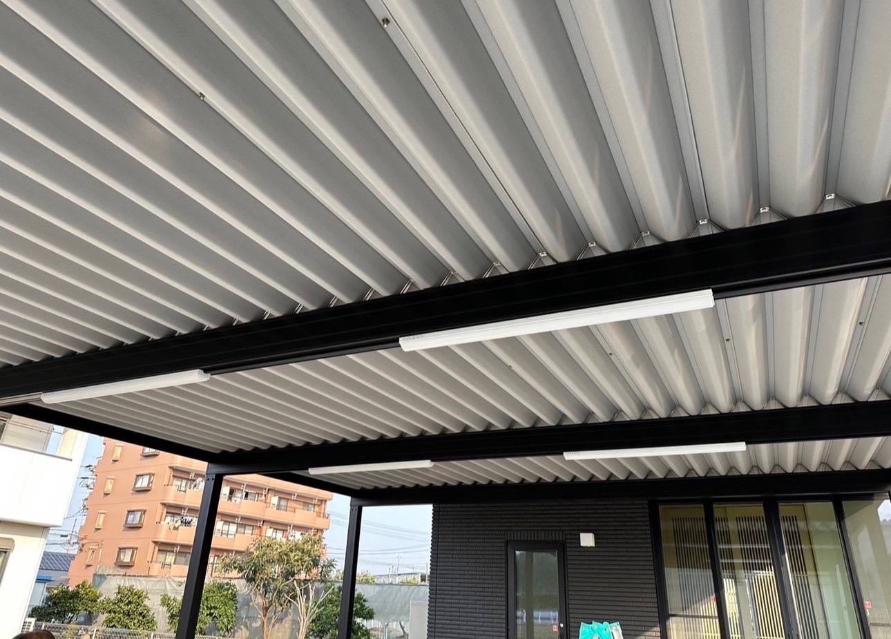 折板　セッパンカーポート　新築外構　外構リフォーム　|パートナーホーム