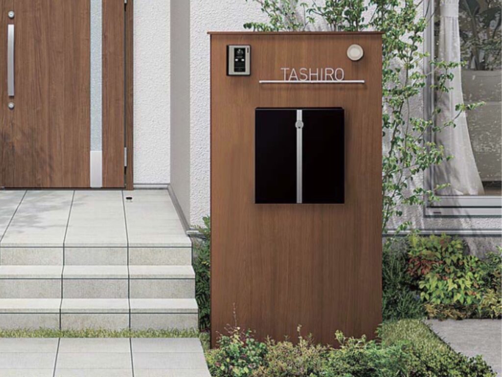 LIXIL　エクスポスト ヴェール【外構エクステリア商品】LIXIL　外構　宅配ボックス　ポスト　モダン　 おしゃれ　エクステリア　愛知・名古屋の外構専門店パートナーホームのエクステリア製品一覧　エクスポストヴェール　サムネイル|パートナーホーム