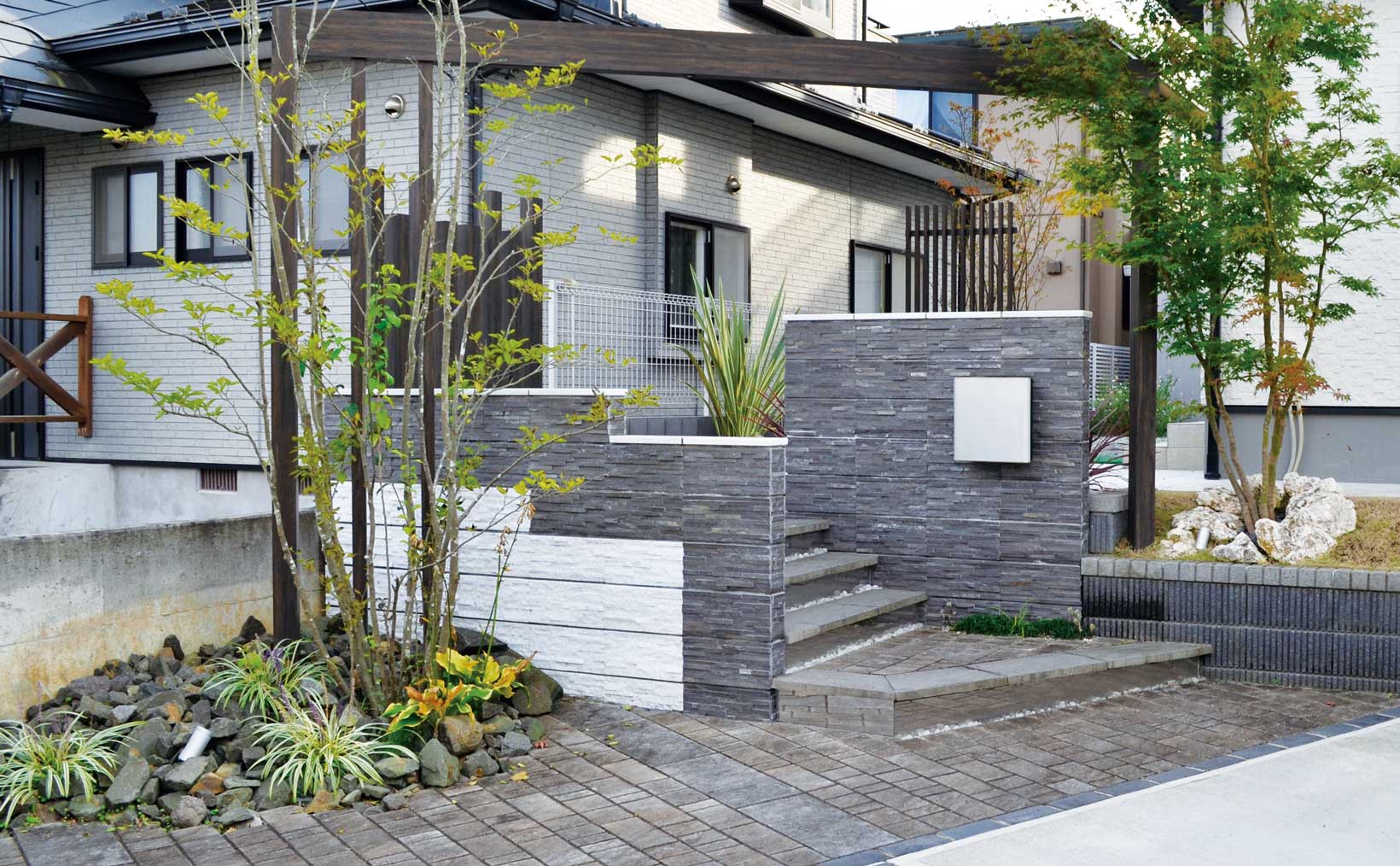 デザインブロック　化粧ブロック　外構　エクステリア|パートナーホーム