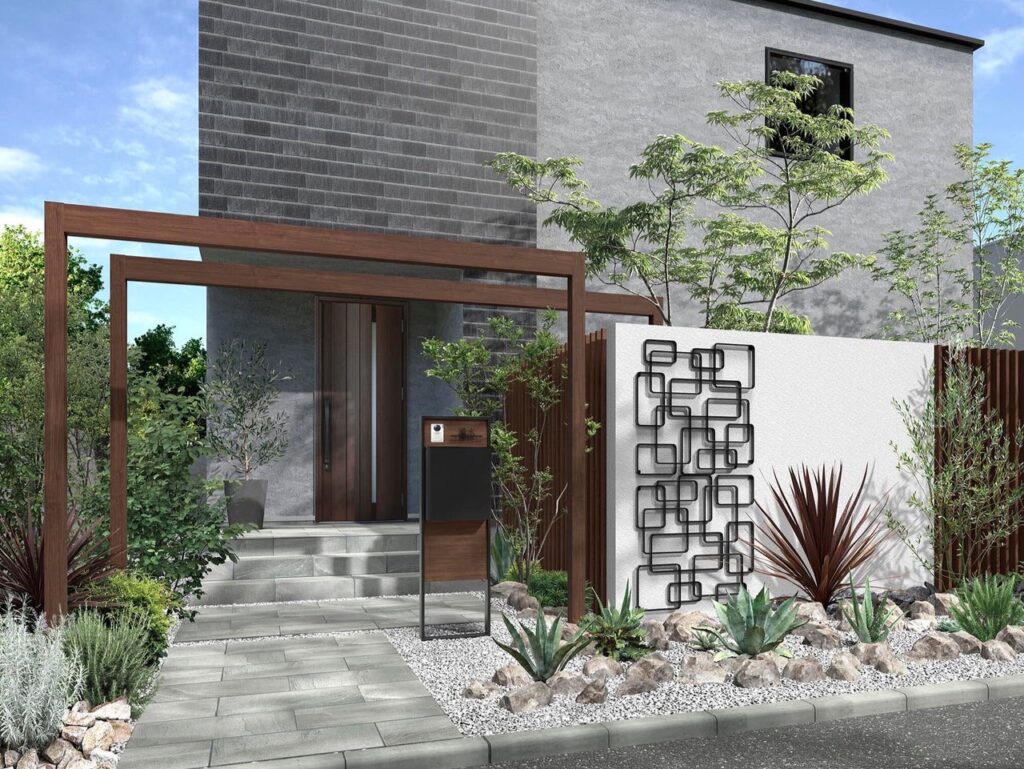 LIXIL　プラスG　Gスクリーン　バリエーション２【外構エクステリア商品】LIXIL　敷地を間取る　外構　モダン　 おしゃれ　エクステリア　愛知・名古屋の外構専門店パートナーホームのエクステリア製品一覧　プラスG　Gスクリーン　|パートナーホーム