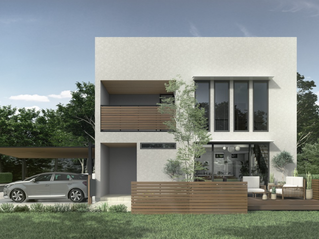 LIXIL　フェンスAA木調【外構エクステリア商品】LIXIL　フェンス　外構　モダン　 おしゃれ　エクステリア　愛知・名古屋の外構専門店パートナーホームのエクステリア　製品一覧　フェンスAA木調　|パートナーホーム