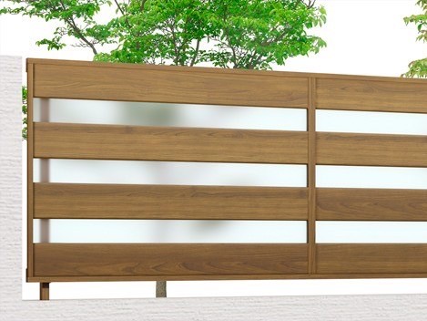 LIXIL　フェンスAA木調　YT1型・TS1型【外構エクステリア商品】|LIXIL　フェンス　外構　モダン　 おしゃれ　エクステリア　愛知・名古屋の外構専門店パートナーホームのエクステリア　製品一覧　フェンスAA木調　YT1型|パートナーホーム