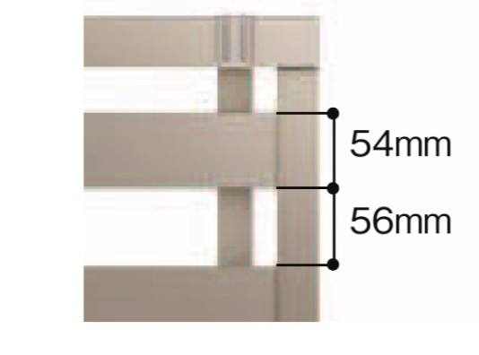 LIXIL　フェンス　外構　モダン　 おしゃれ　エクステリア　愛知・名古屋の外構専門店パートナーホームのエクステリア　製品一覧　フェンスAB　YR3型　目隠し率54.3％　採光率45.7％　通風率45％|パートナーホーム