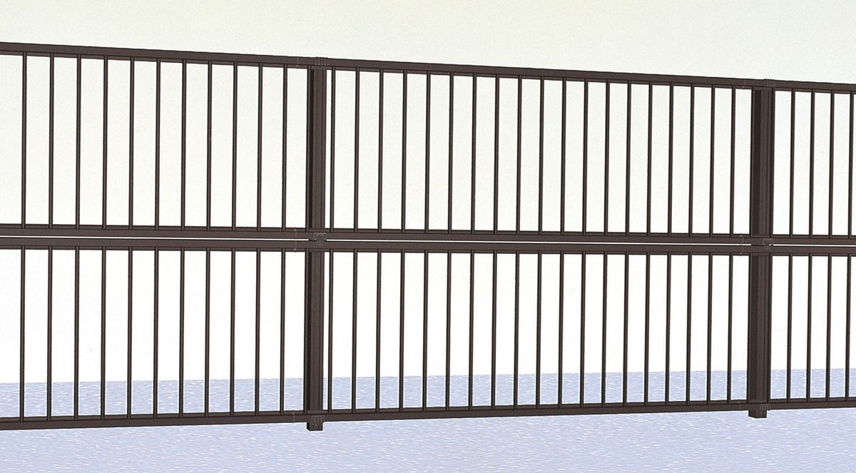 LIXIL　フェンス　外構　モダン　 おしゃれ　エクステリア　愛知・名古屋の外構専門店パートナーホームのエクステリア　製品一覧　ハイサモア　オータムブラウン|パートナーホーム