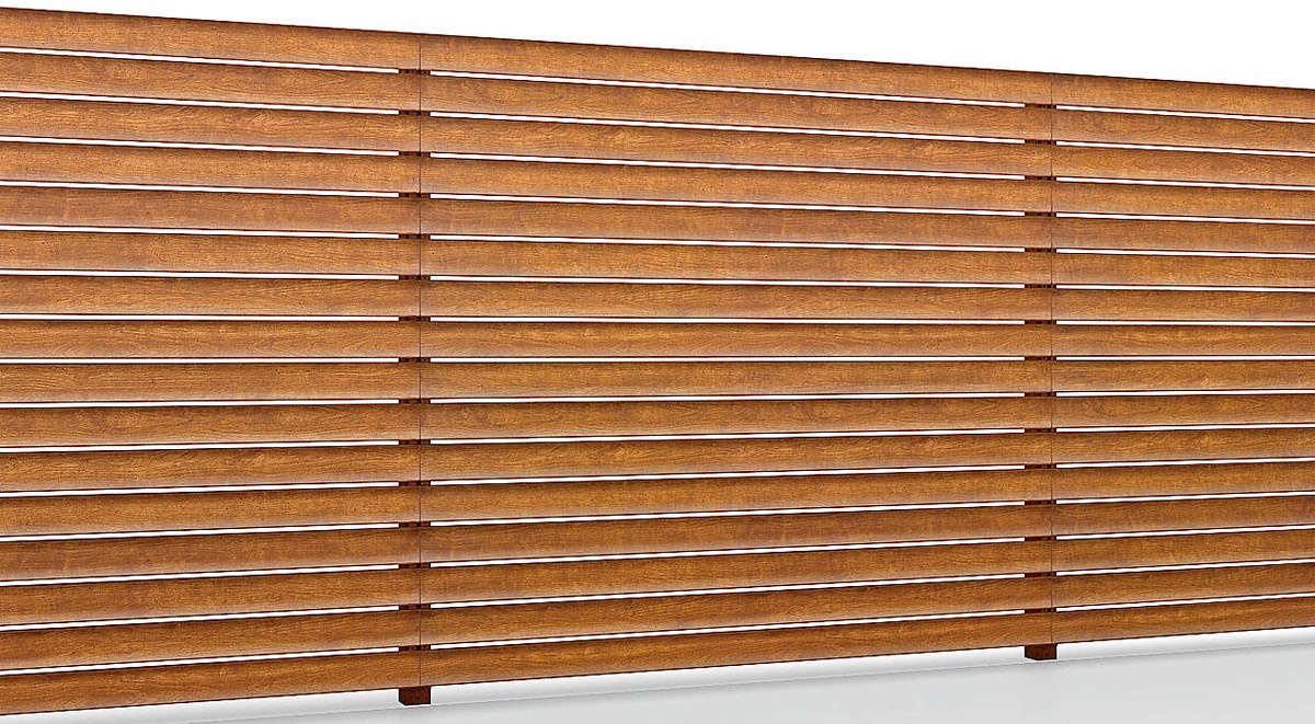 フェンス　外構　モダン　 おしゃれ　エクステリア　愛知・名古屋の外構専門店パートナーホームのエクステリア　製品一覧　Dスクリーン　横張り　クリエモカ|パートナーホーム