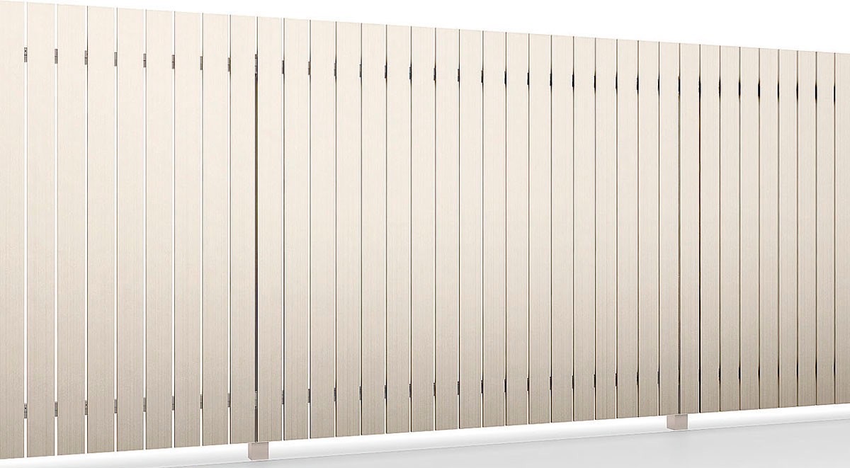 フェンス　外構　モダン　 おしゃれ　エクステリア　愛知・名古屋の外構専門店パートナーホームのエクステリア　製品一覧　Dスクリーン　平板　シャイングレー|パートナーホーム