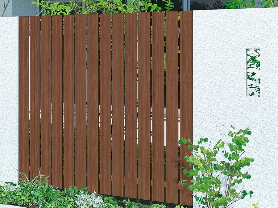 LIXIL　Dスクリーン　縦張り【外構エクステリア商品】|サムネイル　フェンス　外構　モダン　 おしゃれ　エクステリア　愛知・名古屋の外構専門店パートナーホームのエクステリア　製品一覧　Dスクリーン　縦張り|パートナーホーム