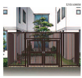 LIXIL　フェンス　外構　モダン　 おしゃれ　エクステリア　愛知・名古屋の外構専門店パートナーホームのエクステリア　製品一覧　空間創造スクリーン スリットライン　專用門扉＋機能門柱 スクリーンに門扉と機能門柱をコーディネートできます。格子ピッチが同じなので統一感あるエクステリアを演出します。|パートナーホーム