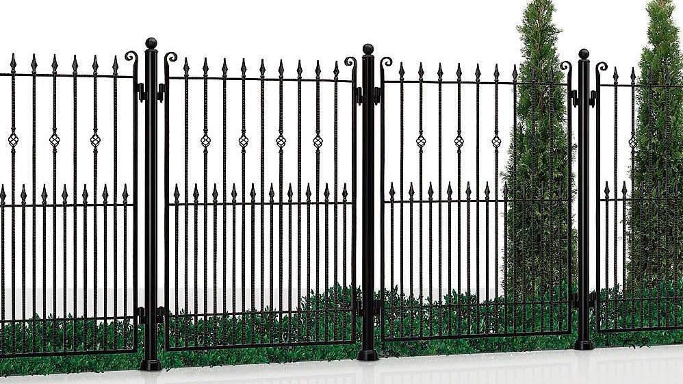 フェンス　外構　モダン　 おしゃれ　エクステリア　愛知・名古屋の外構専門店パートナーホームのエクステリア　製品一覧　ヴィア・ル・クラシコ フェンス　ロイヤルブラック|パートナーホーム