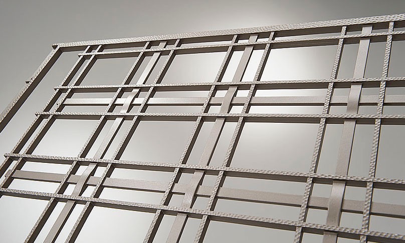 編み込んだような格子デザイン　フェンス　外構　モダン　 おしゃれ　エクステリア　愛知・名古屋の外構専門店パートナーホームのエクステリア　製品一覧　アプローチルナLA型|パートナーホーム