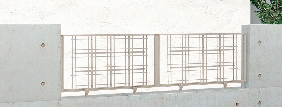 フェンス　外構　モダン　 おしゃれ　エクステリア　愛知・名古屋の外構専門店パートナーホームのエクステリア　製品一覧　アプローチルナLA型　シャイングレー|パートナーホーム