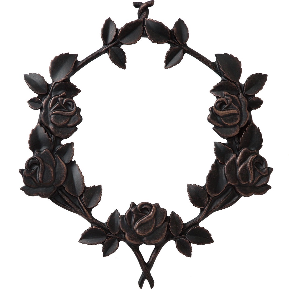 フェンス　外構　モダン　 おしゃれ　エクステリア　愛知・名古屋の外構専門店パートナーホームのエクステリア　製品一覧　ラフィーネ フェンス　1型　オーナメント　アンティークカッパー＋ブラック ※取付部品入 ※T-06はオーナメント取付不可|パートナーホーム