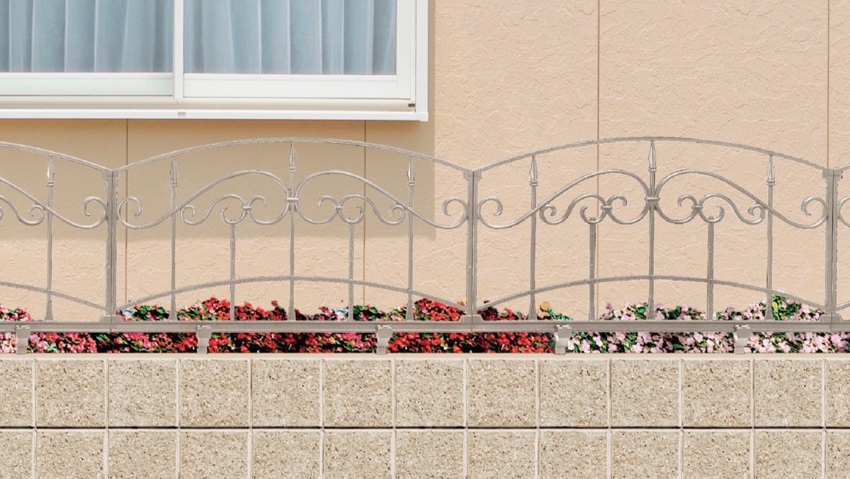 フェンス　外構　モダン　 おしゃれ　エクステリア　愛知・名古屋の外構専門店パートナーホームのエクステリア　製品一覧　シャイングレー　コラゾン3型フェンス|パートナーホーム