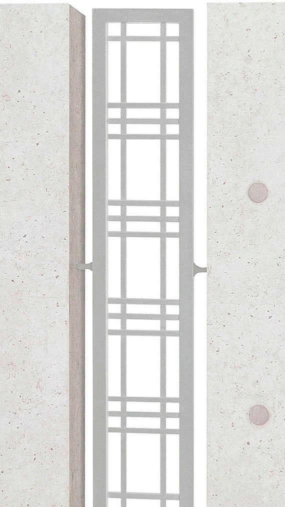 フェンス　外構　モダン　 おしゃれ　エクステリア　愛知・名古屋の外構専門店パートナーホームのエクステリア　製品一覧　アーキキャストスリムフィックスフェンス　ナチュラルシルバー|パートナーホーム