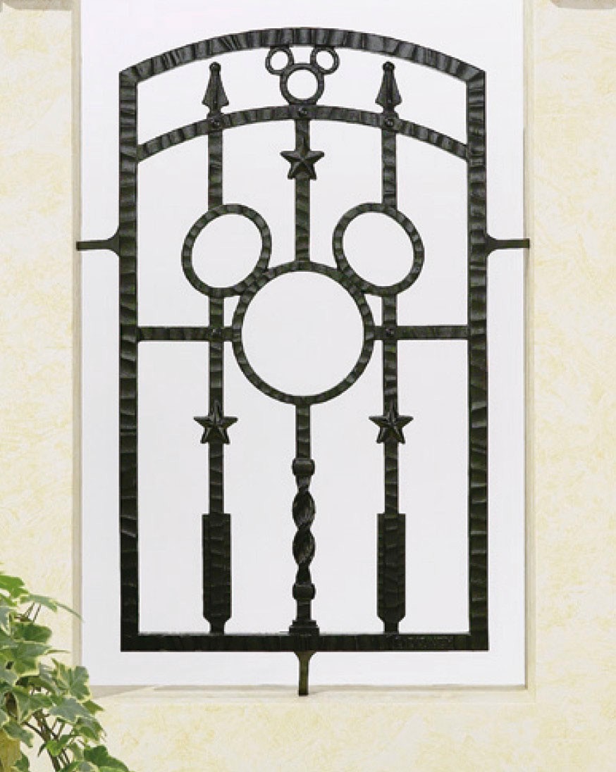 フェンス　外構　モダン　 おしゃれ　エクステリア　愛知・名古屋の外構専門店パートナーホームのエクステリア　製品一覧　ディズニーフェンス　スリムフェンス　ミッキー　A型|パートナーホーム