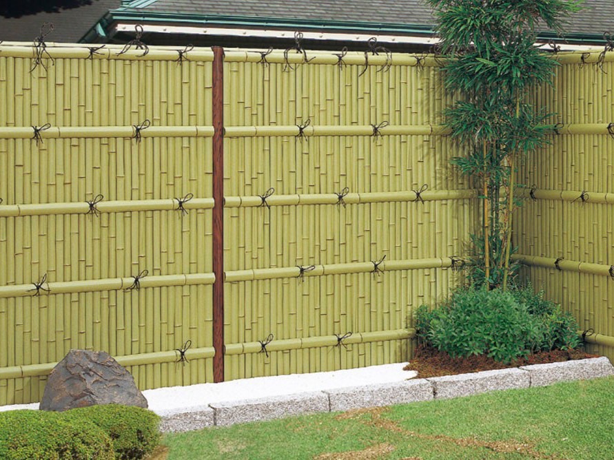 LIXIL　京香　建仁寺垣【外構エクステリア商品】|サムネイル　フェンス　和風竹垣フェンス＜京香（きょうか）＞　外構　和風　モダン　 おしゃれ　エクステリア　愛知・名古屋の外構専門店パートナーホームのエクステリア　製品一覧　京香　建仁寺垣　|パートナーホーム