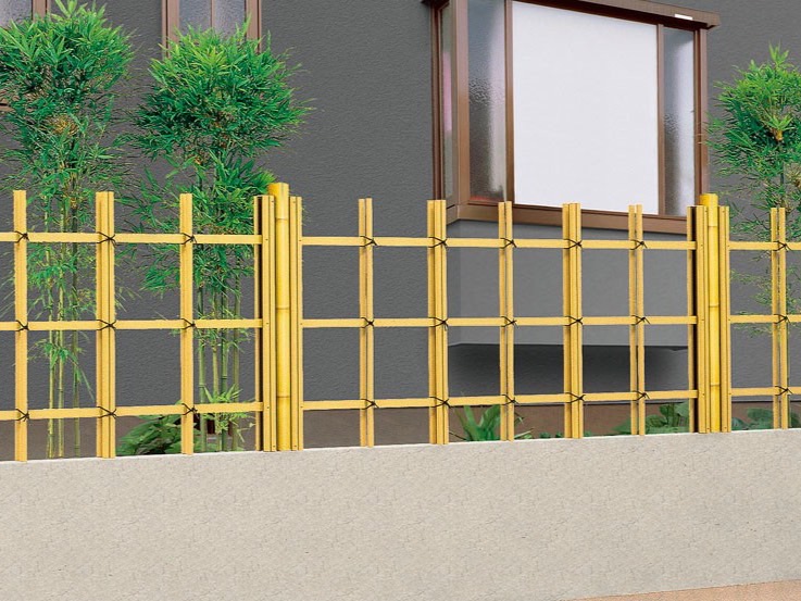 LIXIL　京香　細美垣・四つ目垣【外構エクステリア商品】|フェンス　和風竹垣フェンス＜京香（きょうか）＞　外構　和風　モダン　 おしゃれ　エクステリア　愛知・名古屋の外構専門店パートナーホームのエクステリア　製品一覧　京香　四つ目垣　サムネイル|パートナーホーム