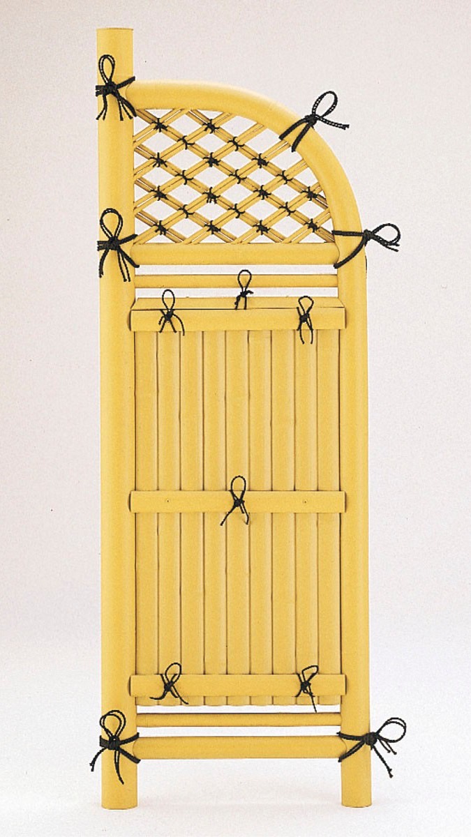 フェンス　和風竹垣フェンス＜京香（きょうか）＞　外構　和風　モダン　 おしゃれ　エクステリア　愛知・名古屋の外構専門店パートナーホームのエクステリア　製品一覧　京香　玉袖垣　玉袖垣（建仁寺垣タイプ） 2尺|パートナーホーム