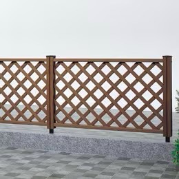 フェンス　外構　モダン　 おしゃれ　エクステリア　愛知・名古屋の外構専門店パートナーホームのエクステリア　製品一覧　1型（ラチス）|パートナーホーム