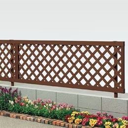 フェンス　外構　モダン　 おしゃれ　エクステリア　愛知・名古屋の外構専門店パートナーホームのエクステリア　製品一覧　J1型（ラチス）|パートナーホーム