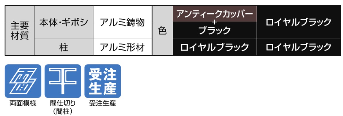 主要素材　フェンス　外構　モダン　 おしゃれ　エクステリア　愛知・名古屋の外構専門店パートナーホームのエクステリア　製品一覧　ヴィア・ル・クラシコ フェンス|パートナーホーム
