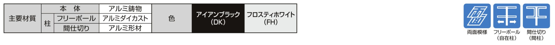 フェンス　外構　モダン　 おしゃれ　エクステリア　愛知・名古屋の外構専門店パートナーホームのエクステリア　製品一覧　ラフィーネ フェンス　3型　4型　主要素材|パートナーホーム
