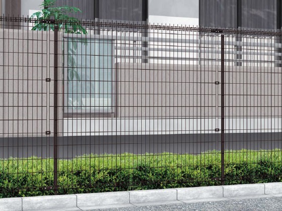 LIXIL　ハイグリッドフェンス剣先1型・2型【外構エクステリア商品】|サムネイル　フェンス　スチール　ステンレス　外構　モダン　 おしゃれ　エクステリア　愛知・名古屋の外構専門店パートナーホームのエクステリア　製品一覧　ハイグリッドフェンス剣先2型　|パートナーホーム