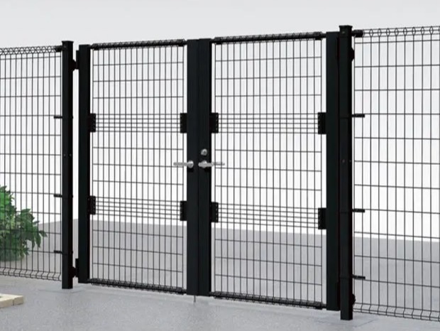 フェンス　スチール　ステンレス　外構　モダン　 おしゃれ　エクステリア　愛知・名古屋の外構専門店パートナーホームのエクステリア　製品一覧　メッシュ門扉S型　|パートナーホーム