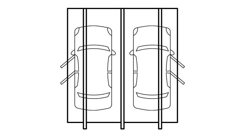 ドア開閉時に柱に当たる心配なし|パートナーホーム