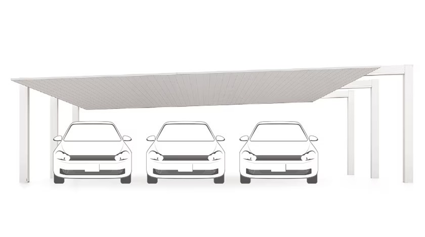 LIXIL　カーポート　外構　モダン　 おしゃれ　エクステリア　愛知・名古屋の外構専門店パートナーホームのエクステリア　製品一覧　カーポートSC　|パートナーホーム