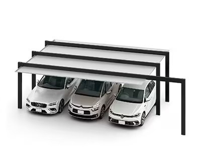 LIXIL　カーポート　外構　モダン　 おしゃれ　エクステリア　愛知・名古屋の外構専門店パートナーホームのエクステリア　製品一覧　カーポートSC　1本延長　|パートナーホーム