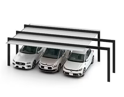 LIXIL　カーポート　外構　モダン　 おしゃれ　エクステリア　愛知・名古屋の外構専門店パートナーホームのエクステリア　製品一覧　カーポートSC　2本延長|パートナーホーム