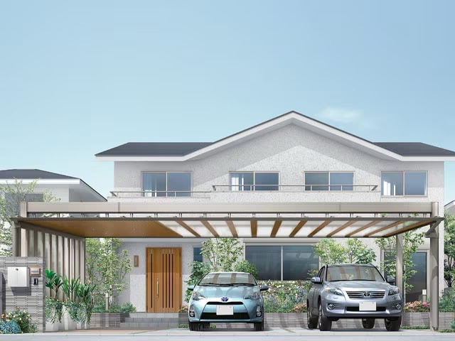 LIXIL　カーポート　外構　モダン　 おしゃれ　エクステリア　愛知・名古屋の外構専門店パートナーホームのエクステリア　製品一覧　アーキフィールド|パートナーホーム