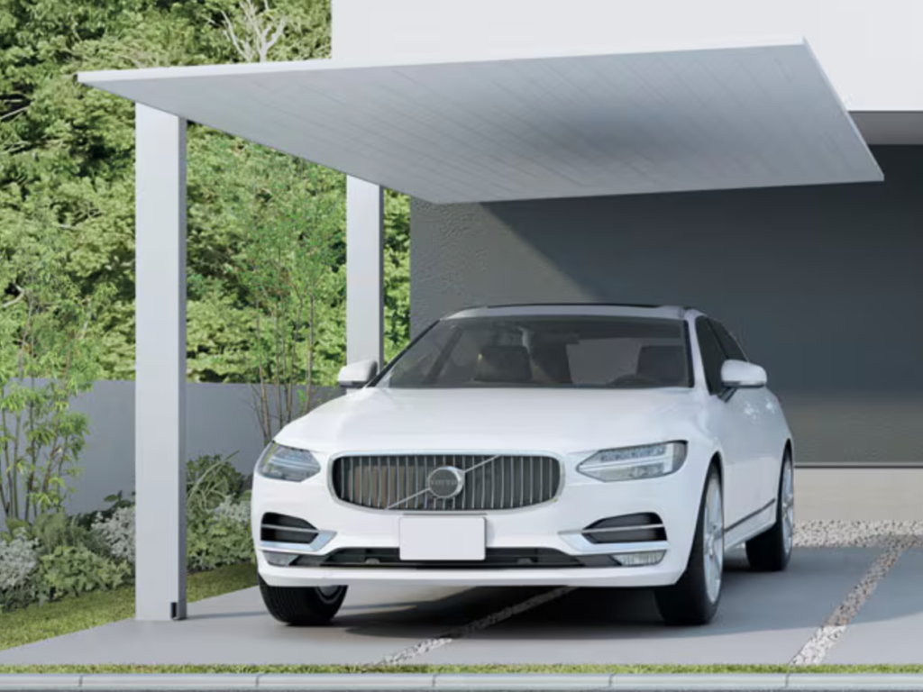 LIXIL　カーポートSC　1台用【外構エクステリア商品】サムネイル　LIXIL　カーポート　外構　モダン　 おしゃれ　エクステリア　愛知・名古屋の外構専門店パートナーホームのエクステリア　製品一覧　カーポートSC　1台用　|パートナーホーム