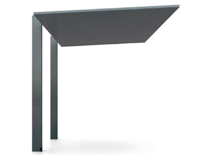 Textured Dark Gray （テクスチャードダークグレー） 繊細な表情を持つダークトーンが穏やかに空間調和。 ほどよい輝度感が夜でも味わい深い印象をもたらします。　LIXIL　カーポート　モダン　おしゃれ　エクステリア　愛知・名古屋の外構専門店パートナーホームのエクステリア　製品一覧　カーポートSCテクスチャードカラー|パートナーホーム