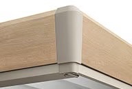 LIXIL　カーポート　外構　モダン　 おしゃれ　エクステリア　愛知・名古屋の外構専門店パートナーホームのエクステリア　製品一覧　カーポートSW　1台2台用　化粧枠　オーク|パートナーホーム