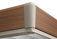 LIXIL　カーポート　外構　モダン　 おしゃれ　エクステリア　愛知・名古屋の外構専門店パートナーホームのエクステリア　製品一覧　カーポートST　4500　化粧枠　クリエモカ|パートナーホーム