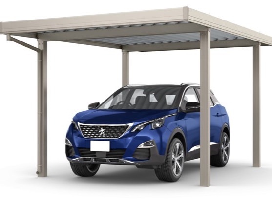 LIXIL　カーポートSW　1500タイプ　1・2台用【外構エクステリア商品】|LIXIL　カーポート　外構　モダン　 おしゃれ　エクステリア　愛知・名古屋の外構専門店パートナーホームのエクステリア　製品一覧　カーポートSW　1500　|パートナーホーム