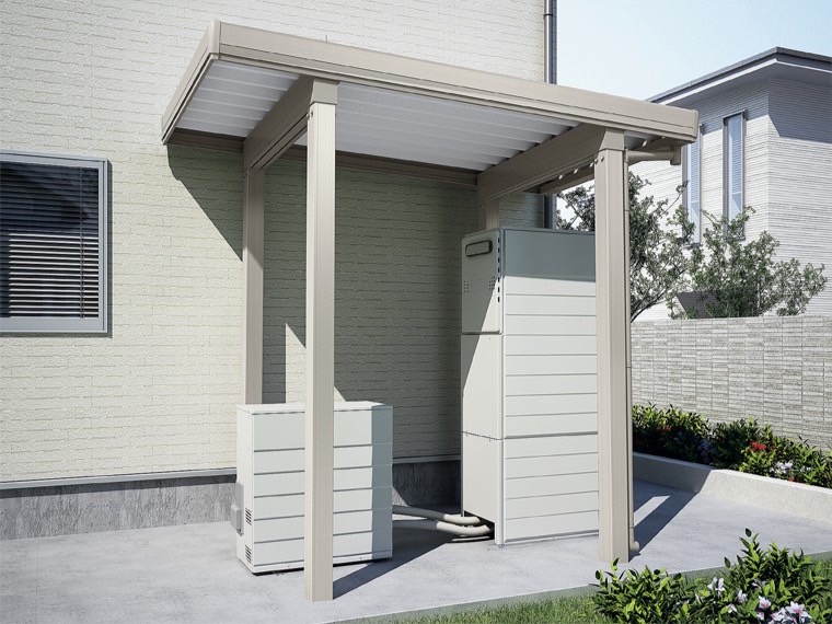 LIXIL　カーポート　外構　モダン　 おしゃれ　エクステリア　愛知・名古屋の外構専門店パートナーホームのエクステリア　製品一覧　カーポートST　|パートナーホーム