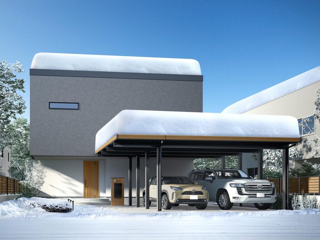 LIXIL　カーポートST　6000タイプ【外構エクステリア商品】LIXIL　カーポート　外構　モダン　 おしゃれ　エクステリア　愛知・名古屋の外構専門店パートナーホームのエクステリア　製品一覧　カーポートST　6000　|パートナーホーム