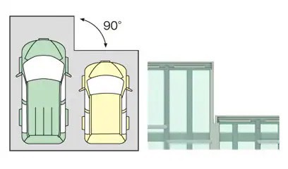 LIXIL　カーポート　外構　モダン　 おしゃれ　エクステリア　愛知・名古屋の外構専門店パートナーホームのエクステリア　製品一覧　ソルディーポート　出入隅|パートナーホーム