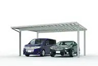 LIXIL　カーポート　外構　モダン　 おしゃれ　エクステリア　愛知・名古屋の外構専門店パートナーホームのエクステリア　製品一覧　ソルディーポート　1500　2台|パートナーホーム