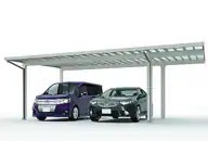 LIXIL　カーポート　外構　モダン　 おしゃれ　エクステリア　愛知・名古屋の外構専門店パートナーホームのエクステリア　製品一覧　ソルディーポート　1500　間口延長|パートナーホーム