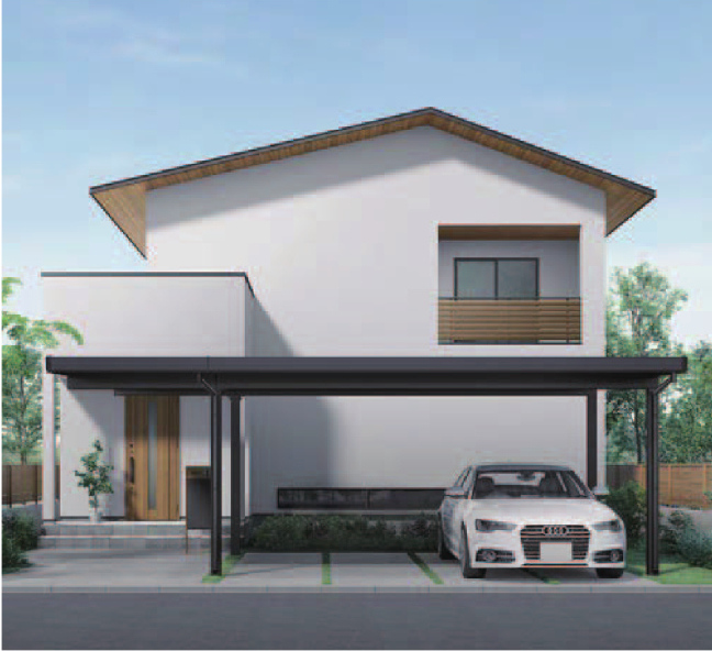 LIXIL　カーポート　外構　モダン　 おしゃれ　エクステリア　愛知・名古屋の外構専門店パートナーホームのエクステリア　製品一覧　カーポートSW　「もしも」に安心を、「いつも」に快適を。|パートナーホーム