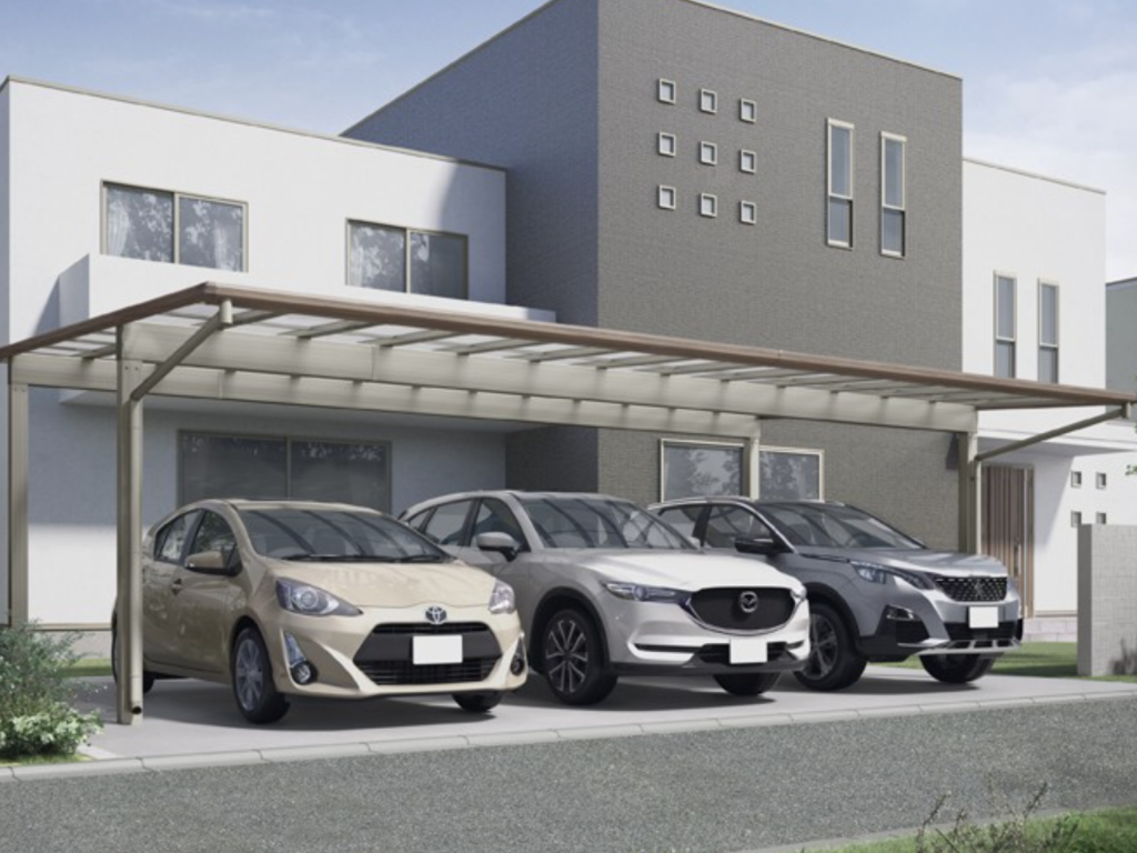 LIXIL　フーゴ【外構エクステリア商品】LIXIL　カーポート　外構　モダン　 おしゃれ　エクステリア　愛知・名古屋の外構専門店パートナーホームのエクステリア　製品一覧　フーゴ　サムネイル|パートナーホーム