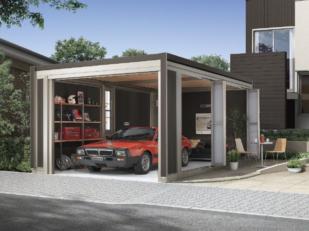 LIXIL　スタイルコート　仕様【外構エクステリア商品】LIXIL　ガレージ　カーポート　外構　モダン　 おしゃれ　エクステリア　愛知・名古屋の外構専門店パートナーホームのエクステリア　製品一覧　スタイルコート|パートナーホーム