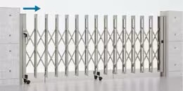 LIXIL　伸縮門扉　伸縮ゲート　外構　モダン　 おしゃれ　エクステリア　愛知・名古屋の外構専門店パートナーホームのエクステリア　製品一覧　アルシャインⅡ　片開き仕様|パートナーホーム